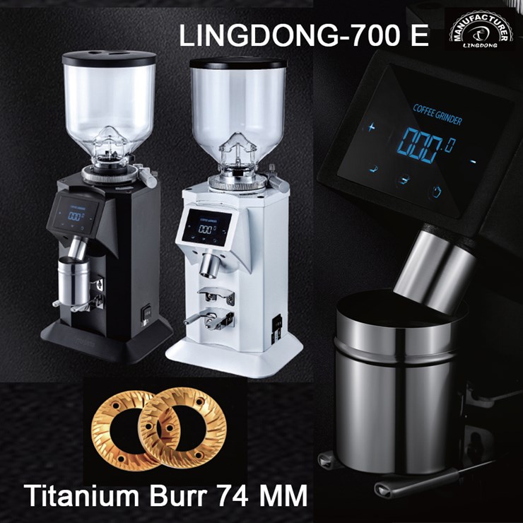 Máy xay cà phê LINGDONG 700 E - TITANIUM BURR